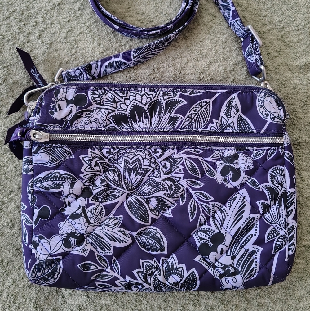 Minnie & Mickey Vera Bradley Crossbody